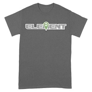 Image of Element Rc Logo T-Shirt Grey Medium