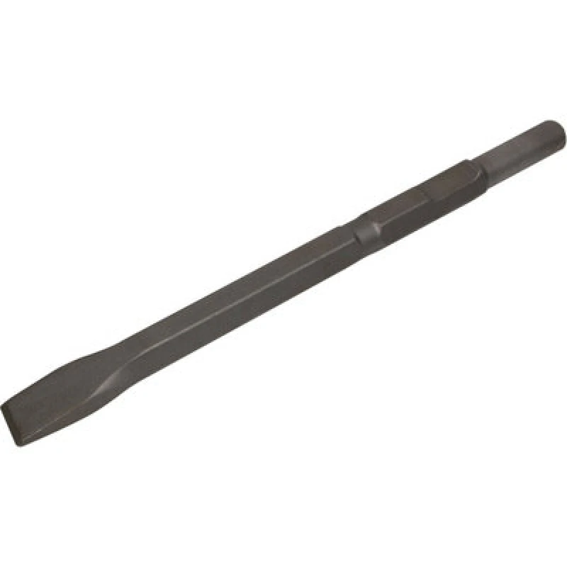 Image of Loops 35 x 375mm Impact Chisel - Kango 900 - Demolition Breaker Steel Chisel Metallics