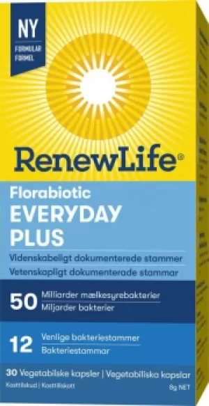Image of Renew Life Florabiotic Everyday Plus 50B 30 capsule