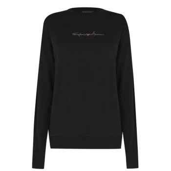Image of Emporio Armani Signature Sweater - Black