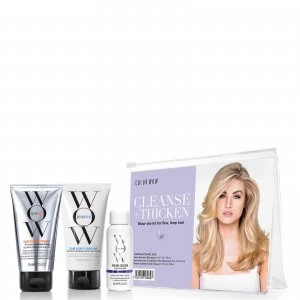 Image of Color WOW Cleanse and Thicken Blow-Dry Kit