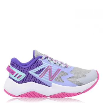 Image of New Balance Balance Road Running Shoes - Gry/Pnk/Pur