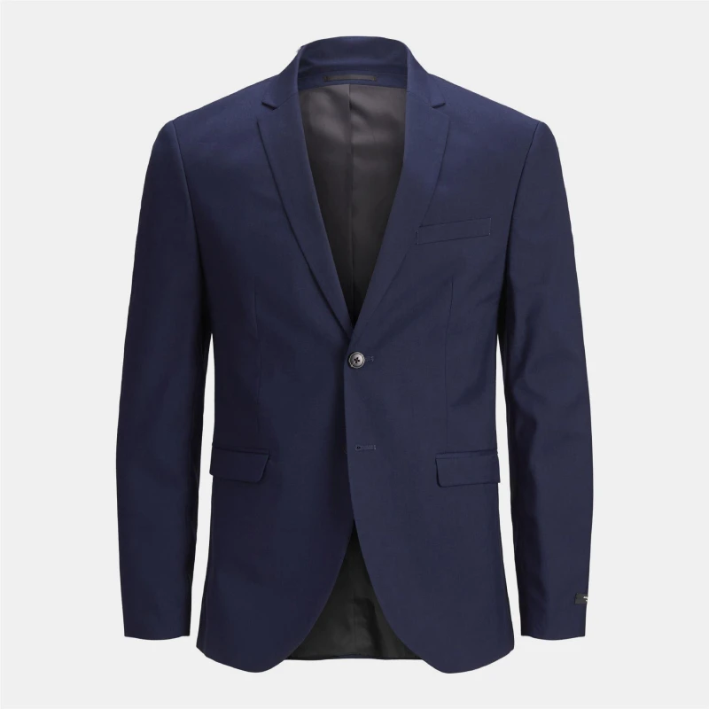 Image of Jack and Jones Plus Size Franco Blazer Blue male 56R