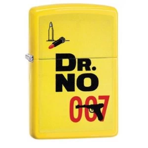 Image of Zippo James Bond 007 Dr No Lemon Finish Windproof Lighter