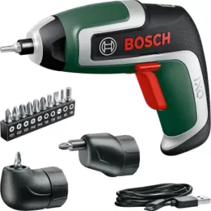 Image of Bosch IXO VII Set 3.6v Cordless Screwdriver 1 x 2ah Integrated Li-ion USB Charger Case