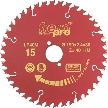 Image of Freud Pro - LP40M 007 160X2.4X20MM Blue Line Blade