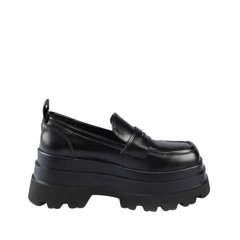 Image of Buffalo Womens moccasins Buffalo Jupiter Noir Female 40