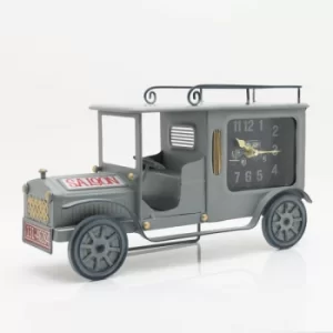 Image of HOMETIME Vintage Saloon Van Mantel Clock