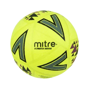 Image of Mitre Ultimatch Indoor Football Fluo Yellow - Size 5