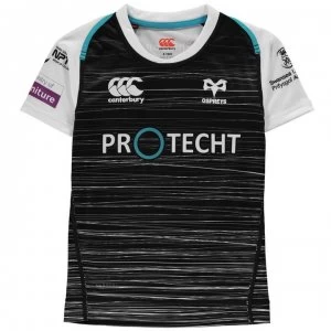 Image of Canterbury Ospreys Home Shirt Juniors - Grey