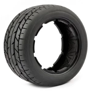 Image of Fastrax 1:5 Eagle Tyre W/Foam Insert Pair (For Baja 5B Rear)