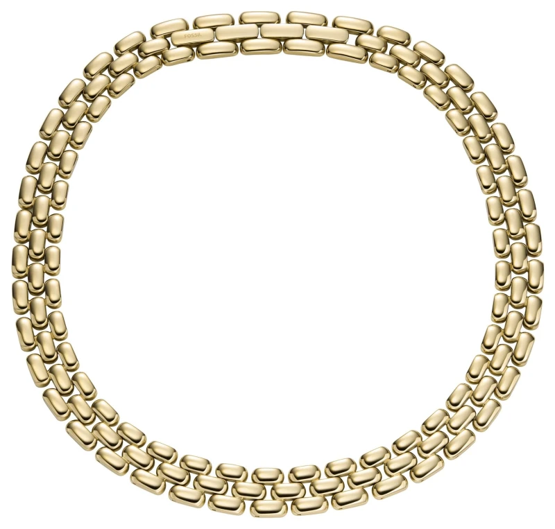 Image of Fossil JF04783710 Womens Arden Gold-Tone Stainless Steel Jewellery