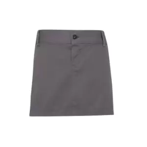 Image of Premier Unisex Chino Cotton Waist Apron (One Size) (Steel)