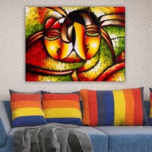 Image of 484839829_70100 Multicolor Decorative Canvas Painting