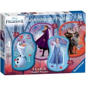 Image of Ravensburger Disney Frozen 2 - 4 Jigsaw Puzzles (10,12,14,16 Pieces)