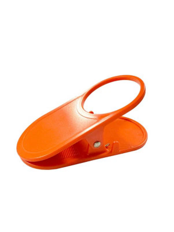 Image of Olpro Orange Drink Holder Table Clip