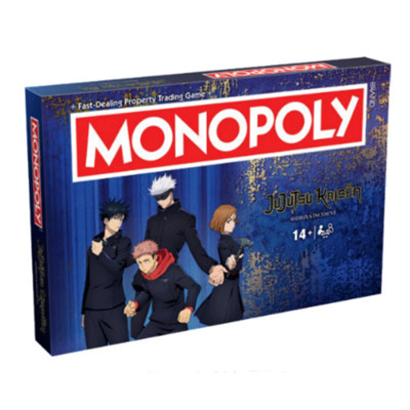Image of Winning Moves Jujutsu Kaisen Monopoly - Brand New And Sealed