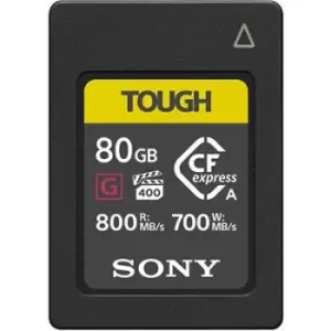 Image of Sony 80GB (800MB/s) Cfexpress Type A Memory Card