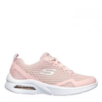 Image of Skechers Microspec M Runners Junior Girls - Light/Pink