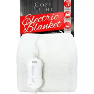 Image of Cozy Night Single Fleece Electric Blanket 192 x 90cm