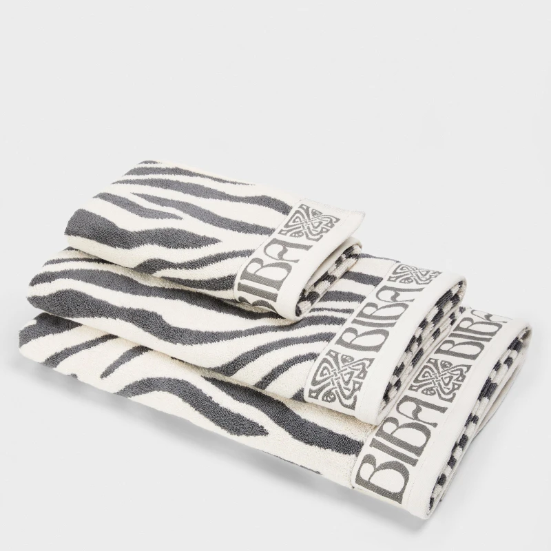 Image of Biba Core Towel Zebra unisex Sheet