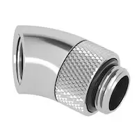 Image of Barrow 45 Degree Rotary Fitting - Silver