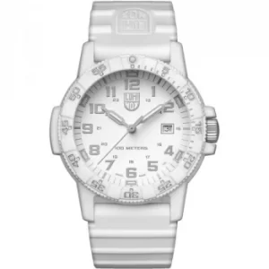 Image of Mens Luminox 0320 Series Giant Leatherback Sea Turtle Whiteout Watch