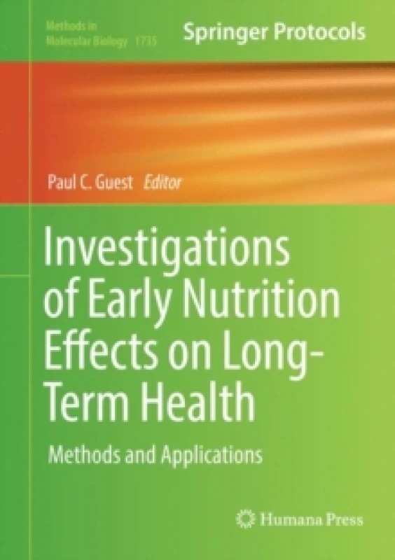 Image of Investigations of Early Nutrition Effects on Long-Term Health : Methods and Applications Hardback