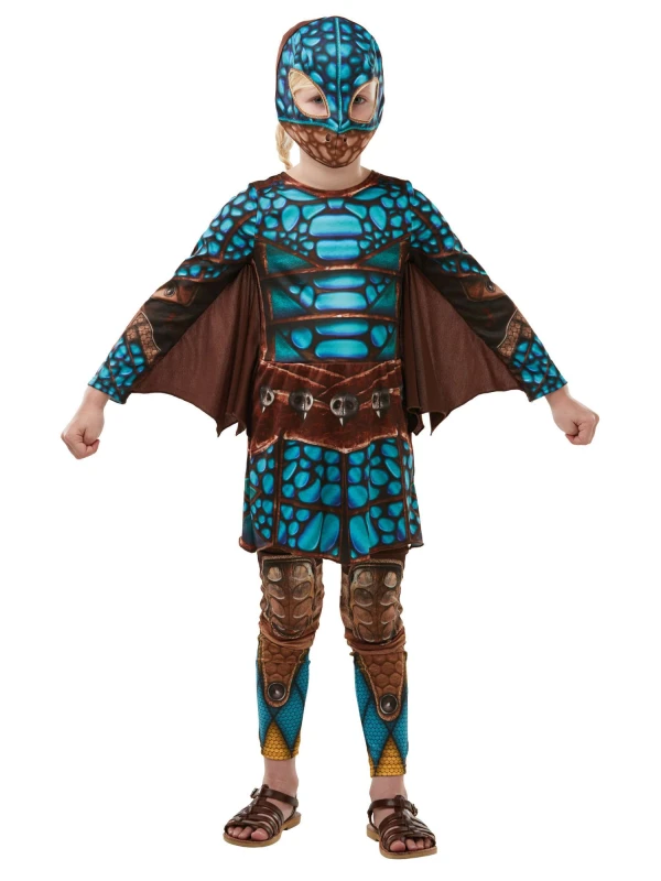 Image of Rubies Deluxe Battlesuit Astrid Costume From How to Train Your Dragon: The Hidden World Multi unisex