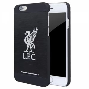 Image of Official Liverpool FC Aluminium Football Case Cover for Apple iPhone 6 Black 4.7inch