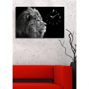 Image of 4570CSMOR-3 Multicolor Decorative Canvas Wall Clock