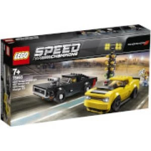 Image of LEGO Speed Champions: Dodge 2018 Challenger Hellcat and Hot Rod (75893)