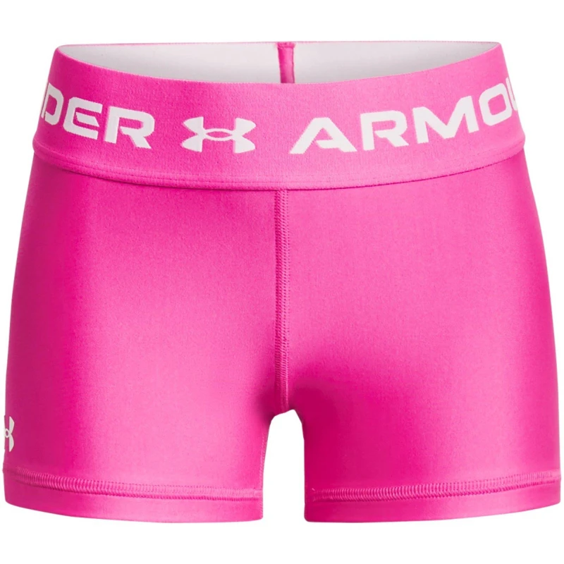 Image of Under Armour HeatGear Shorty Juniors - Pink Pink 13 Years