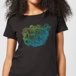 Image of Rick and Morty Wubba Lubba Dub Dub Womens T-Shirt - Black - S
