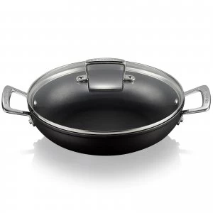 Image of Le Creuset Toughened Non Stick Shallow Casserole Dish - 26cm