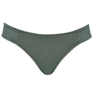 Image of Seafolly Quilted Hipster Bikini Bottoms - FOREST