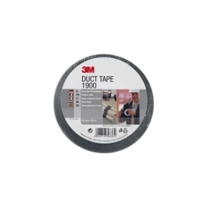 Image of 3M Duct Tape 1900 50mm x 50m - Black