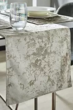 Image of 'Crushed Velvet' 33cm x 220cm Table Runner