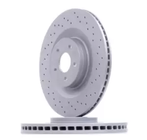 Image of ZIMMERMANN Brake disc VOLVO 610.3726.52 31400568,31471752 Brake rotor,Brake discs,Brake rotors