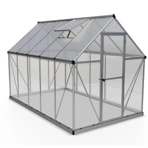 Image of Palram Hybrid Greenhouse 6 x 10 - Silver