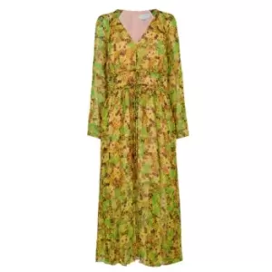 Image of Ted Baker Umah Midi Dress - Yellow