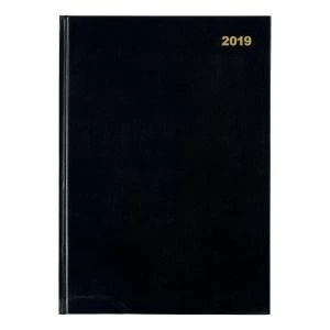 Image of Office 2019 Diary 2 Pages Per Day Black 941029