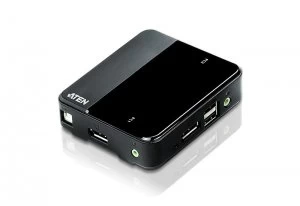 Image of Aten CS782DP - 2-Port USB DisplayPort/Audio KVM Switch