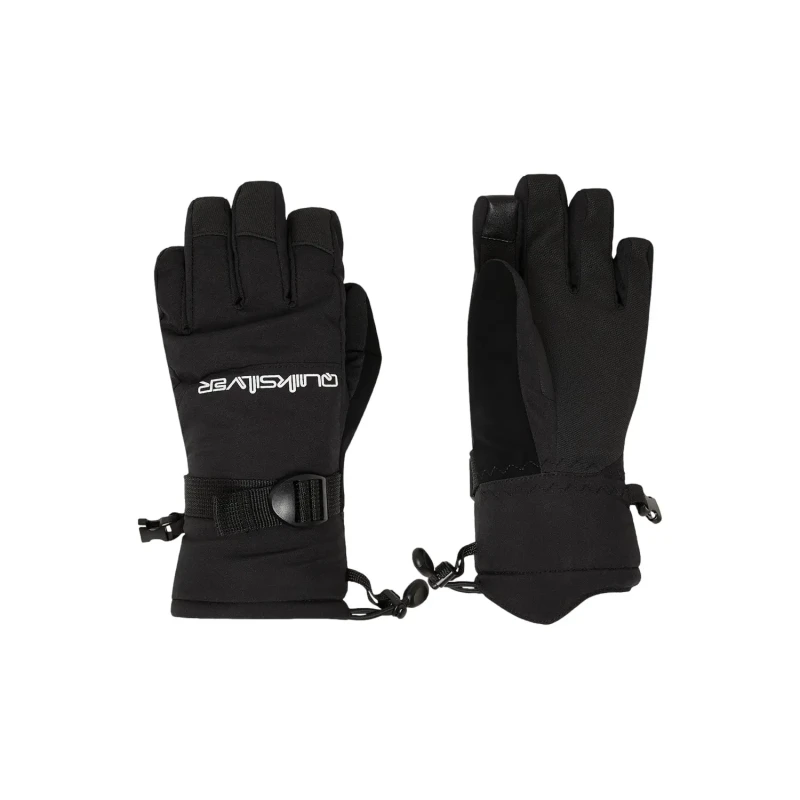 Image of Quiksilver Kids snowboard gloves Quiksilver Mission Noir Male S