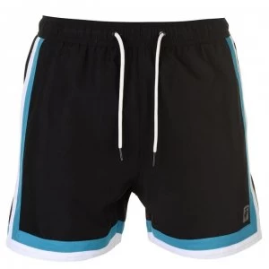 Image of Pierre Cardin Panel Swim Shorts Mens - Black