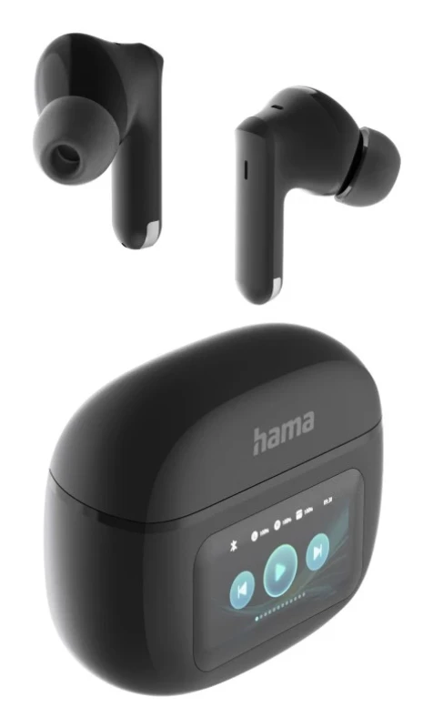 Image of Hama Hama 00221820 headphones/headset True Wireless Stereo (TWS) In-ear Calls/Music Bluetooth Black 221820