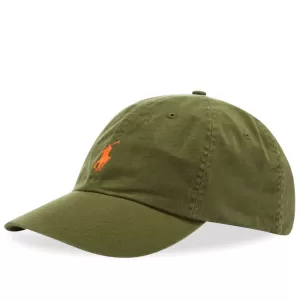 Image of Polo Ralph Lauren Mens Cotton Chino Classic Sport Cap - Supply Olive