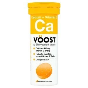 Image of Voost Effervescent Tablets - Calcium and Vitamin D
