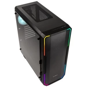 Image of Bitfenix Enso Midi Tower RGB Gaming Case - Black Tempered Glass