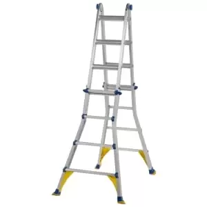 Image of Werner Multi Purpose 4.02m 3-in-1 Telescopic Ladder